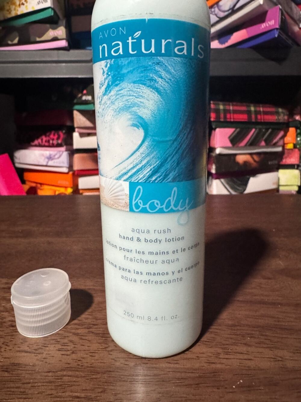 Avon naturals juicy moisture”aqua rush” hand & body lotion 8.4 Fl Oz. *2012